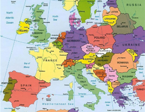 Mapa Europa